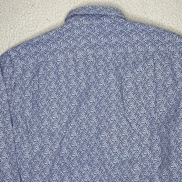 Rodd & Gunn Deep Blue Sports Fit Button Down Shirt: Size Extra Large - Picture 4 of 12